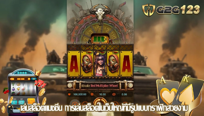 เล่นสล็อตแมชชีน การเล่นสล็อตในเว็บใหญ่ที่มีรูปแบบกราฟิกสวยงาม
